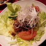 五修堂 - ジャージャー冷麺（８００円）です。２０１４年８月