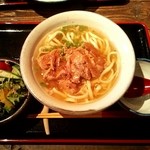 もいわ太陽食堂 - ソーキそばセット