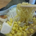 北海道らーめん小林屋 - 小林の黄色い北海道の麺