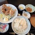 みなと庵 縁 - 鶏からあげ定食