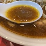 麺屋 桐龍 - スープアップ