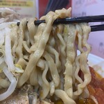 麺屋 桐龍 - 麺アップ