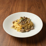 本日のクリームソースパスタ