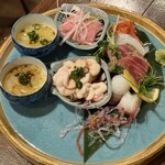 北海道&沖縄酒場 シブネコ - 刺身2人前〜たこ卵入り2,500円