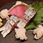 亜紗 - 対馬 穴子のあぶり、長崎 さば