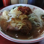 一太豚 - ラーメン小+自家製ラー油