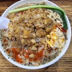 限界を超えろ - 【限定】担々麺　ニンニクアブラ　1200円