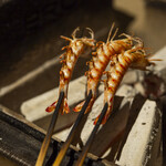 和酒と備長炉端 二代目その - 活車エビ踊り焼き