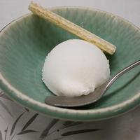 割烹 蒲焼 大沼 - クーポン提示で「カボスシャーベット」