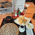 粗挽きそば 手打ち 日本橋福田雅之 - 