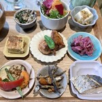 小春日和 TOKYO - 豆皿の定食(小鉢9品)