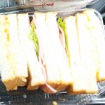 ラ・ムー - ハムと玉子のミックスサンド