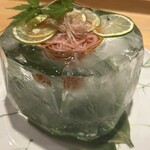 雪花菜 - 冷ややかに氷の器で