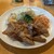コーヒーショップ キャンディ - 料理写真:生姜焼き ... お肉のボリュームが凄い ... ゆで卵、サラダ、ナポリタンが付いてます