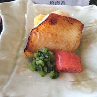 札幌 なだ万雅殿 - かれい西京焼き