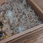 赤坂おぎ乃 - お土産:ジャコ/鰹節/牛蒡/海苔/とうもろこし他