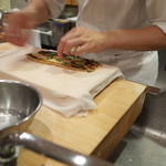 樋口 - お土産の穴子棒寿司（その1）