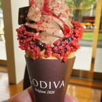 GODIVA - 期間限定　ダブルチョコレートフランボワーズ　５００円　【　２０１４年９月　】