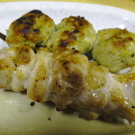 焼き鳥　十五 - とりとつくね