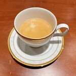 Libertemps - 前回いただいたほうじ茶の香りが良かったのですが、今回は珈琲を選択。