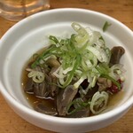 鳥辰 本店 - 砂肝ポン酢