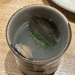 日本橋 蕎ノ字 - 蜆と清助どんこのお吸い物