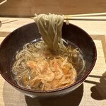 日本橋 蕎ノ字 - 桜えびかき揚げ