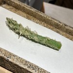 日本橋 蕎ノ字 - アスパラ　穂先