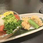 泳ぎとらふぐ活蟹料理 あじ平 - 