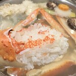 泳ぎとらふぐ活蟹料理 あじ平 - 