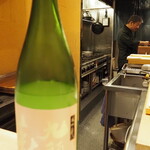 割烹さいお - 九頭龍 越しに大将