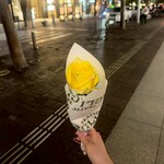 パリアッチョ - お花包んでいただいた