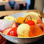 わびすけ - フルーツが水々しくてフレッシュで美味しいです