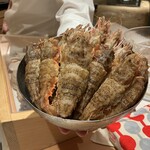 寿司栄 - ウシエビとガスエビ(　ﾟдﾟ)