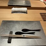 寿司栄 - カウンターセット