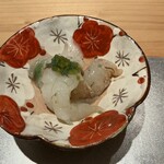 寿司栄 - ウシエビとガスエビ