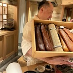 寿司栄 - カラスミ