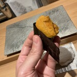 寿司栄 - ムラサキウニ