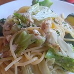 Cafe N225 - 真ダイラグーのパスタ