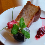 Cafe N225 - アプリコットベイクドチーズ