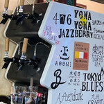 CELTS - 日替わりで、
4種のクラフトビールのタップが繋がっているそう！