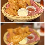 CELTS - ディップソースは市販品でしょうけれど…
タルタルソースと、サルサソースの2種が用意されていてこれは嬉しい♪(๑ᴖ◡ᴖ๑)♪ パリッと食感が美味しいトルティーヤチップスでした♡(*´˘`*)