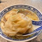 沾仔記 - 招牌雲吞麵(ワンタン麺)  海老ワンタン