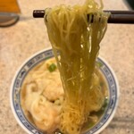 沾仔記 - 招牌雲吞麵(ワンタン麺) 