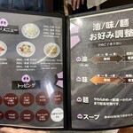 ぶたまるき - メニュー②