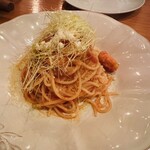 CLISP - ヤングコーンとパンチェッタのパスタ