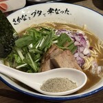 さかなとブタで幸なった。 - 煮干らーめん950円