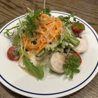 名古屋コーチン 一鳳  にしき - 一鳳サラダ