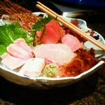 さかな竹若 築地本店 - 鮮魚三点盛り