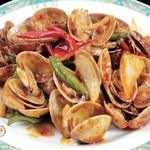 Sichuan-style stir-fried clams